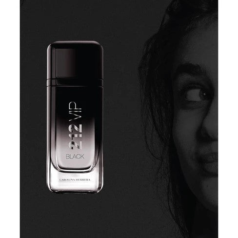 Carolina Herrera Mens 212 VIP Black Eau de Parfum For Unisex • 100ml