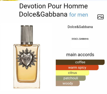 D&G Devotion Pour Homme Eau De Parfum • 100ml