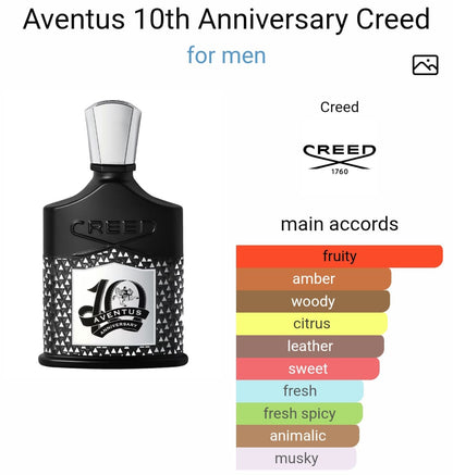 Creed Aventus 10th Anniversary Eau De cologne For Men – 100ml
