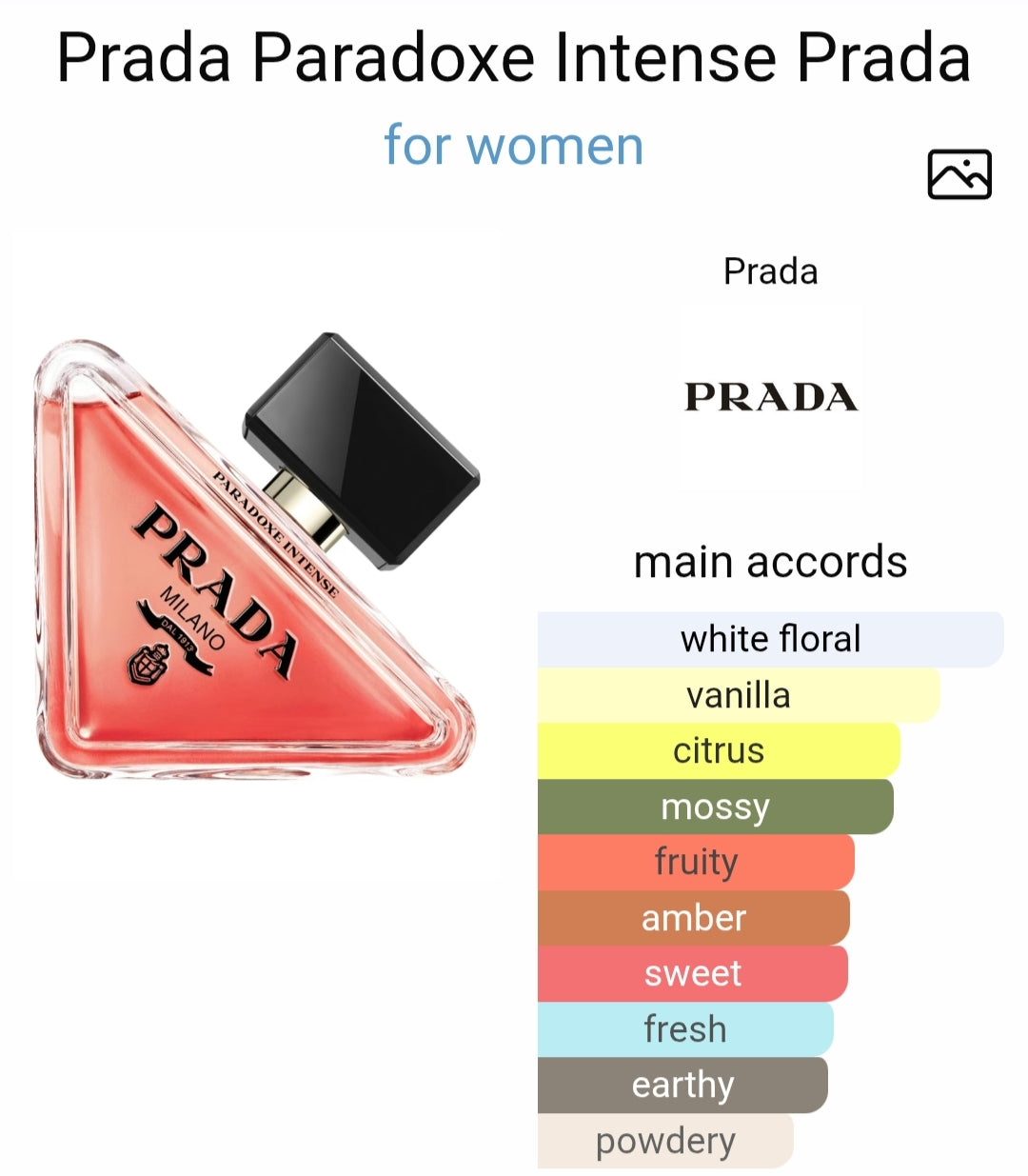 Paradoxe Intense Eau De Parfum for Women - 90 ml