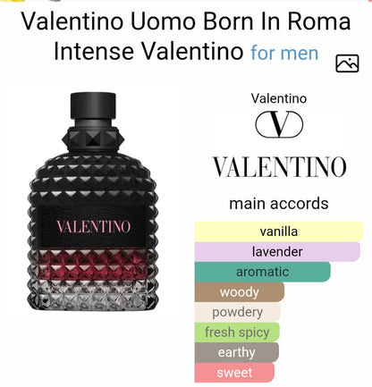 Born in Roma Uomo Intense 100ml by valentinno