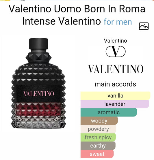Born in Roma Uomo Intense 100ml by valentinno