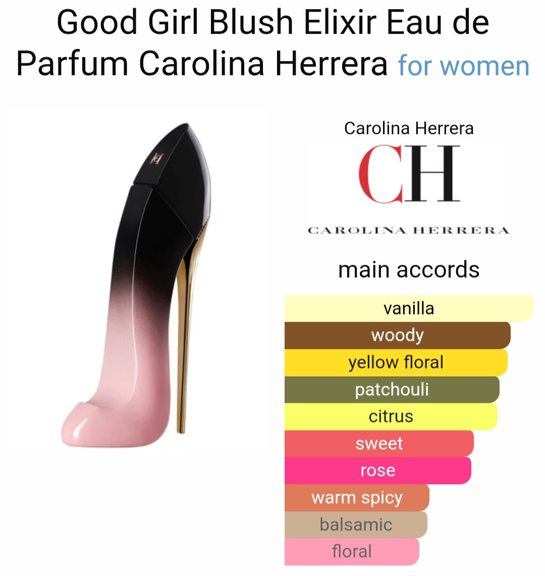 Carolina Herrera Good Girl Blush Elixir Eau De Parfum (80 ml)
