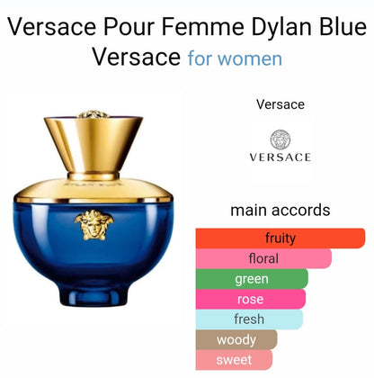 Versace Dylan Blue Pour Femme Eau De Perfume For Women - 100ml